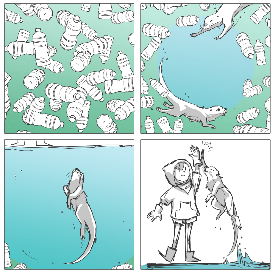 Seattle Aquarium Animation Thumbnails