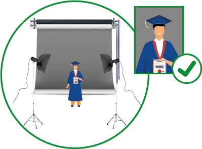 Studio photography 2-light setup helps eliminate shadows on the backdrop