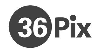 36Pix logo grey