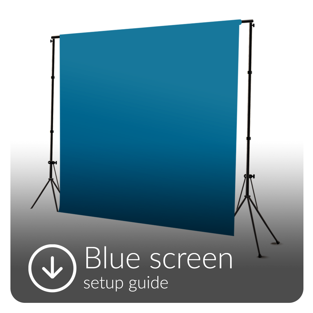 Download the blue screen photo setup guide