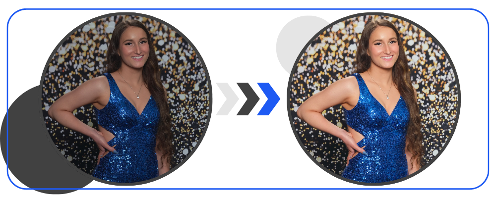 36Pix Color Correction before and after